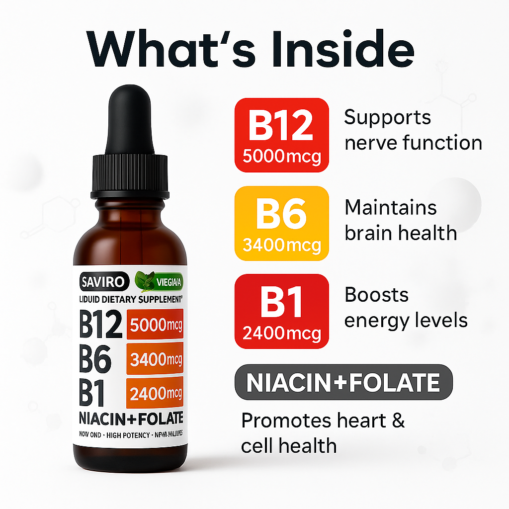 Saviro™ B12 Liquid Drops