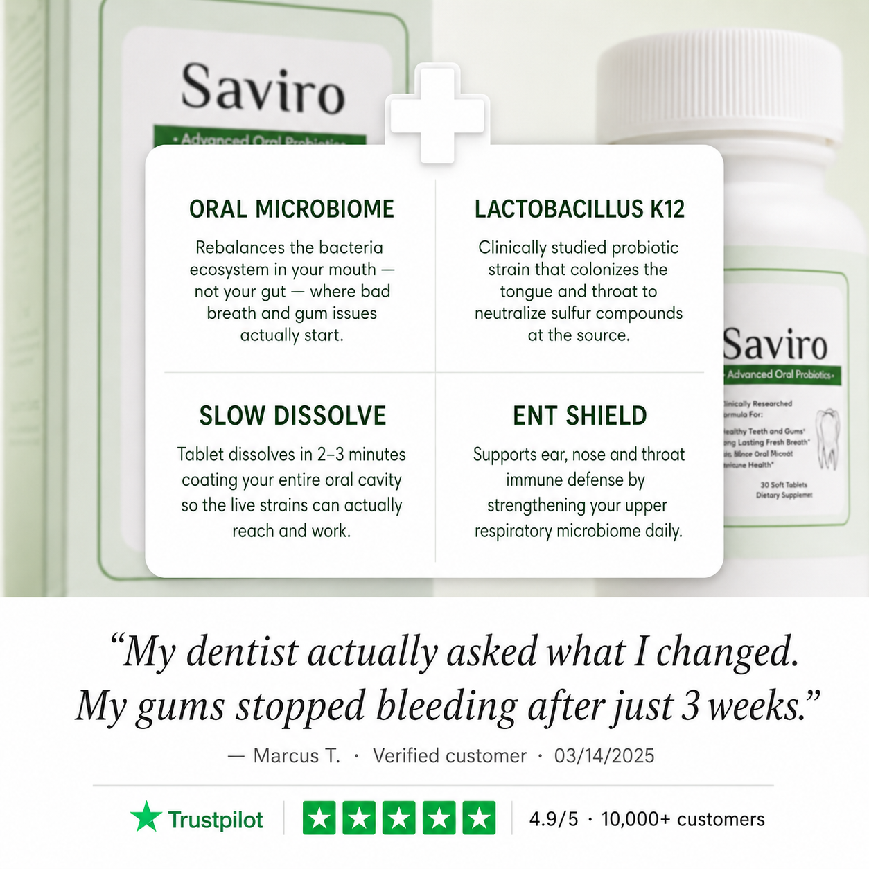 Saviro™ OS-01 Oral Probiotics
